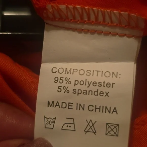 Our Palazzo Orange set is perfect for warm - Picture 8 of 9